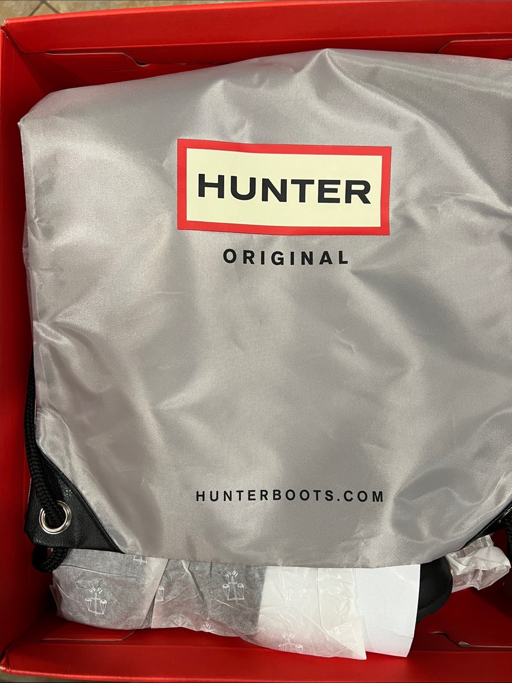 Hunter Original Tour Short Rain Boots Black Size 9 / EU 40-41 New